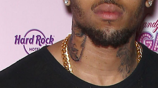 Chris Brown, Rihanna, Tatueringar